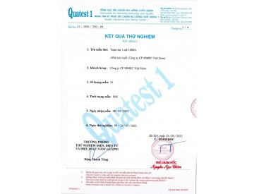 Giấy chứng nhận Quatest 1 trạm trụ 1 cột